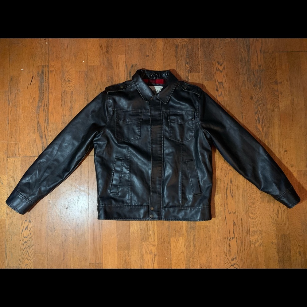 Black Leather Jacket. Very good condition.